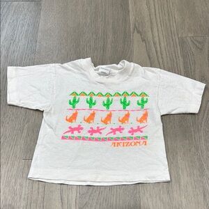 Vintage 90s Neon Arizona Graphic T-shirt - 100% cotton